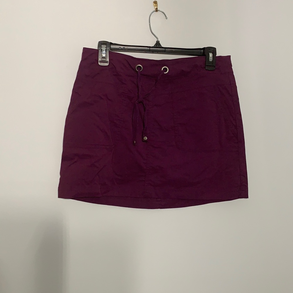 Purple Skirt with Pockets